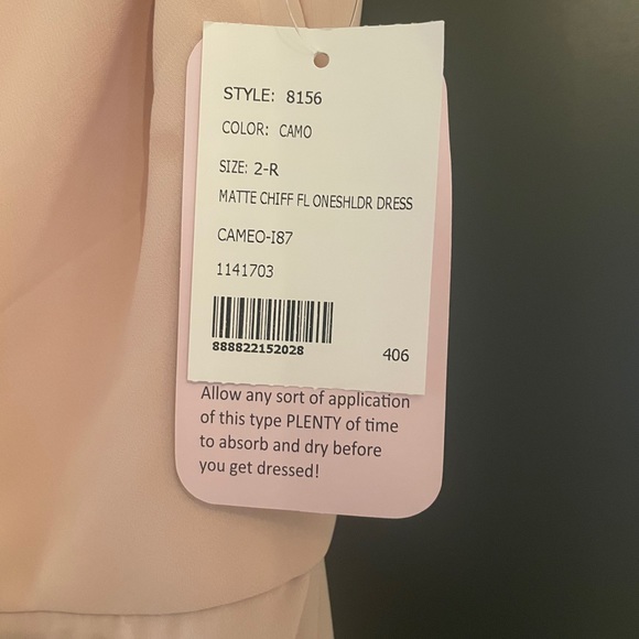 Bridesmaid dress Cameo color size 2 - Picture 3 of 5